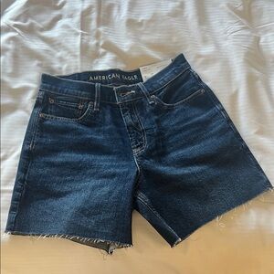 American Eagle Outfitters Dark Blue Jean Shorts NWT